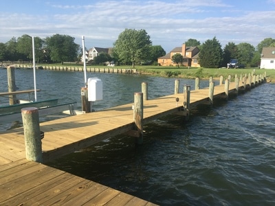 New Pier and Boat Lift
